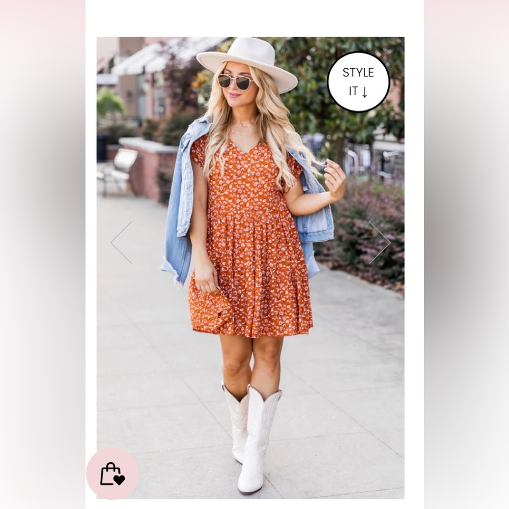 Women’s babydoll style dress